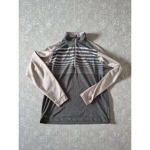 PING Women's Gray Zip Long Sleeve Active Top Size Small